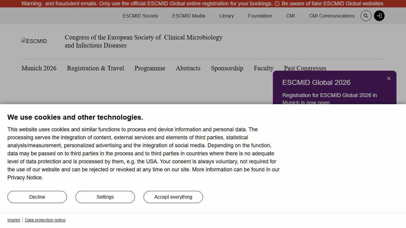 ESCMID: ESCMID Global